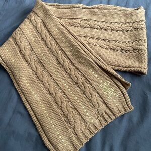 MICHAEL Michael Kors Camel Knit Scarf